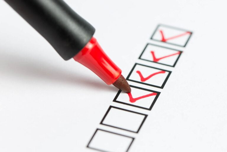 Controle door middel van checklist